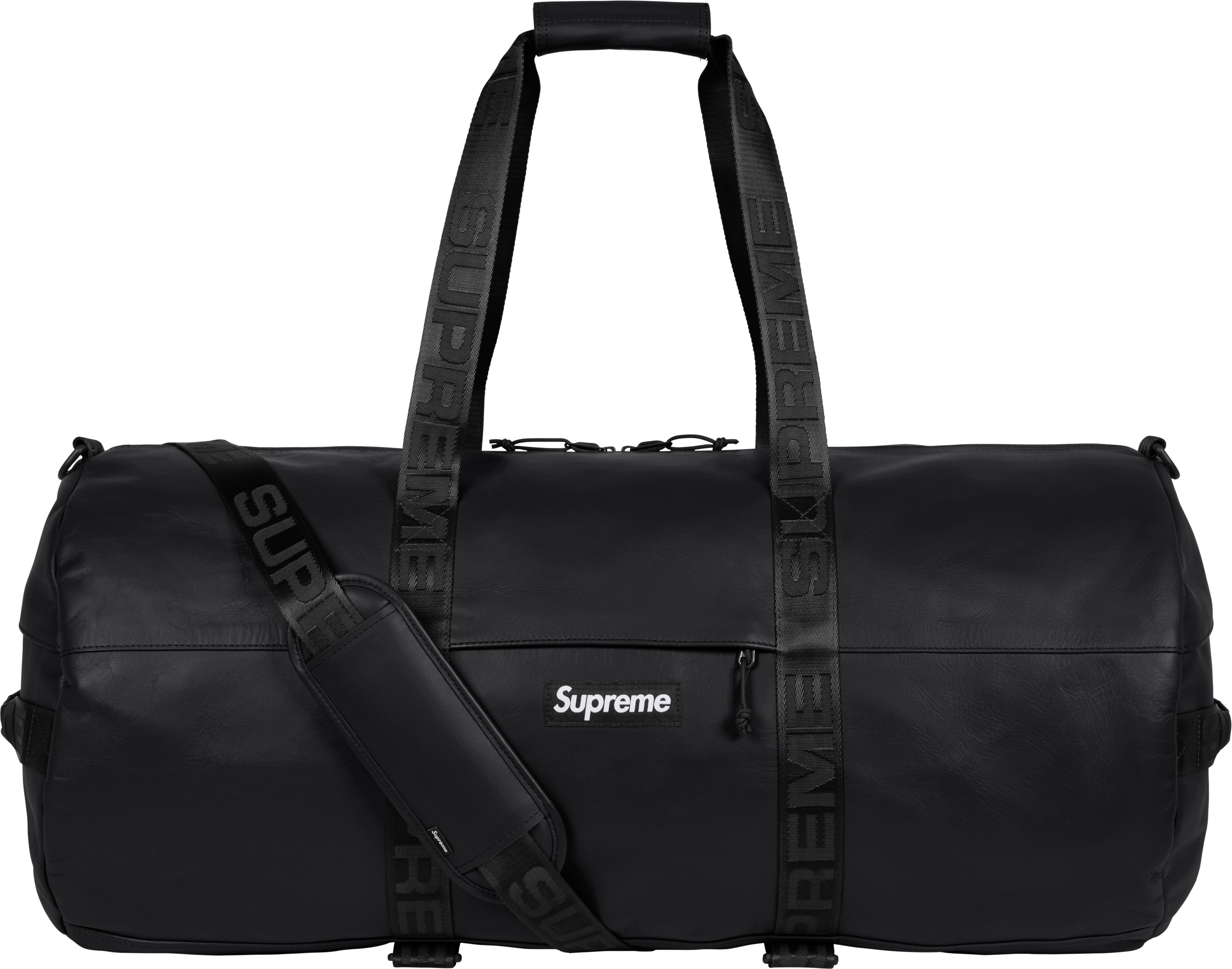 Leather Large Duffle Bag view 3
